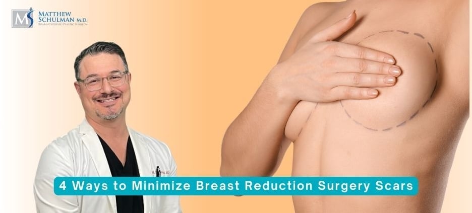 breast reduction scars