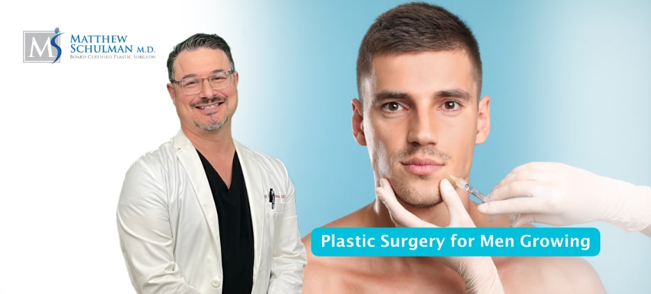 Plastic Surgery For Men Growing